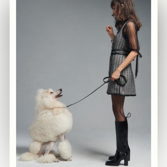 Anthro Maeve tweed mini dress size 10 - Picture 16 of 16